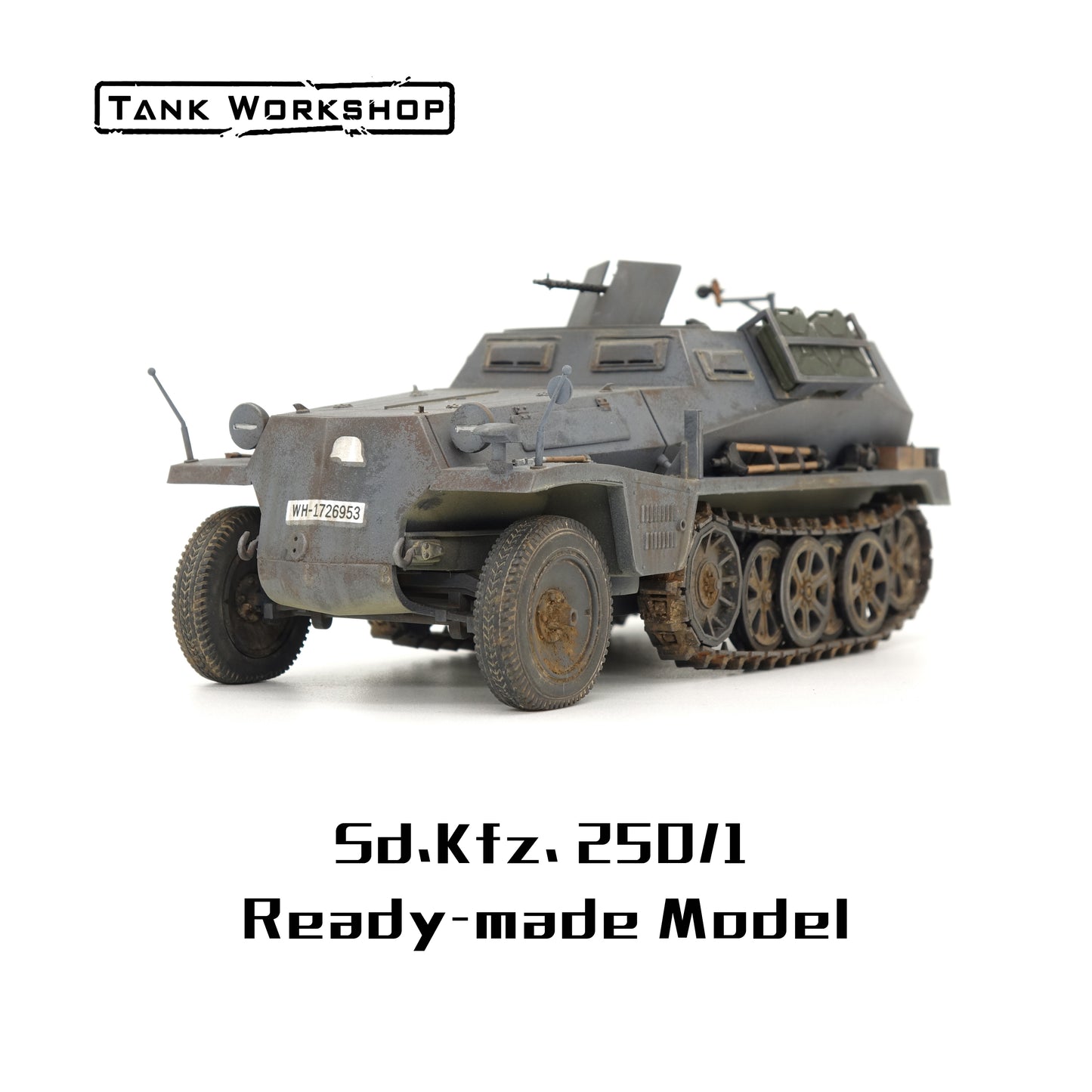 [Sold Out] TankWorkshop 1/30 Ready-made Model Germany  Sd.Kfz. 250/1 Halftrack [Grey] Paint