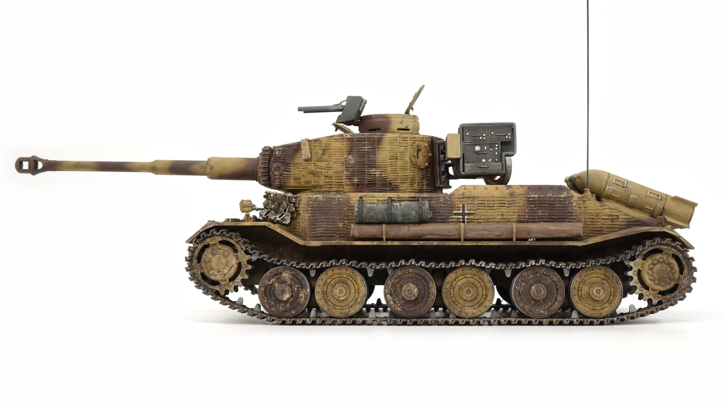 [Sold Out] TankWorkshop 1/30 Ready-made Model “Tiger”(P) Heavy Tank [Desert] Camouflage