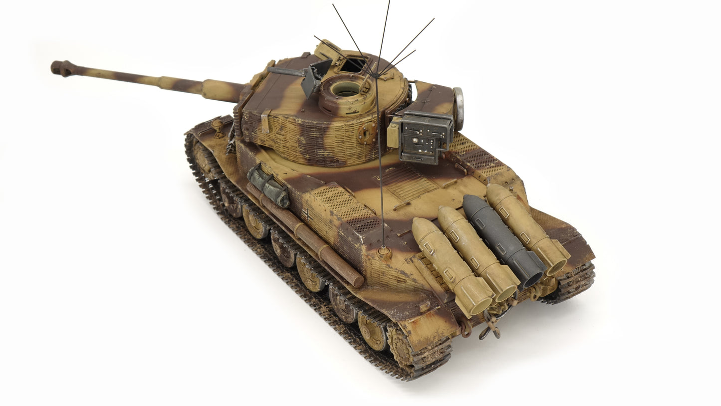 [Sold Out] TankWorkshop 1/30 Ready-made Model “Tiger”(P) Heavy Tank [Desert] Camouflage