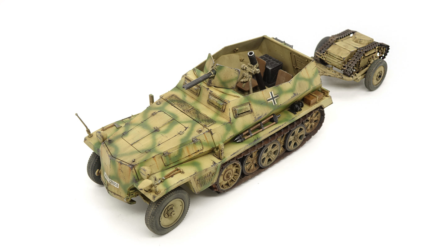 [Sold Out] TankWorkshop 1/30 Ready-made Model Germany  Sd.Kfz. 250/7 Halftrack [Battle of Kursk] Camouflage