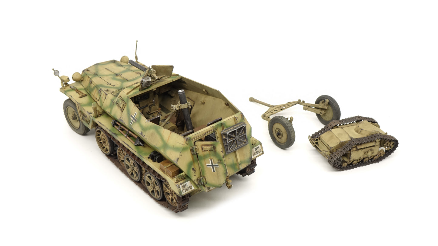 [Sold Out] TankWorkshop 1/30 Ready-made Model Germany  Sd.Kfz. 250/7 Halftrack [Battle of Kursk] Camouflage