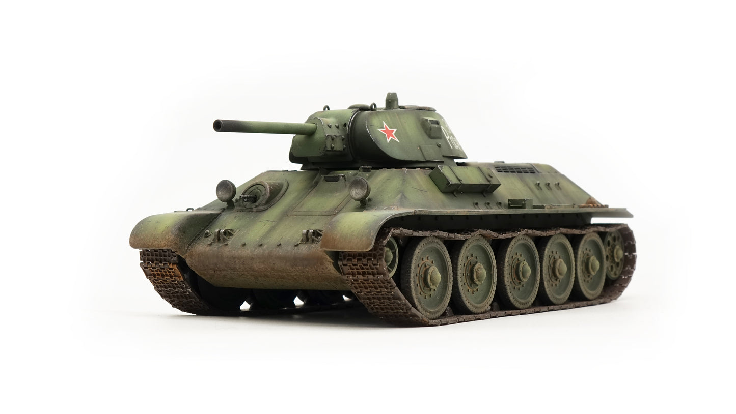 [Available] TankWorkshop 1/30 Ready-made Model USSR T-34-76 Medium Tank [Green] Paint