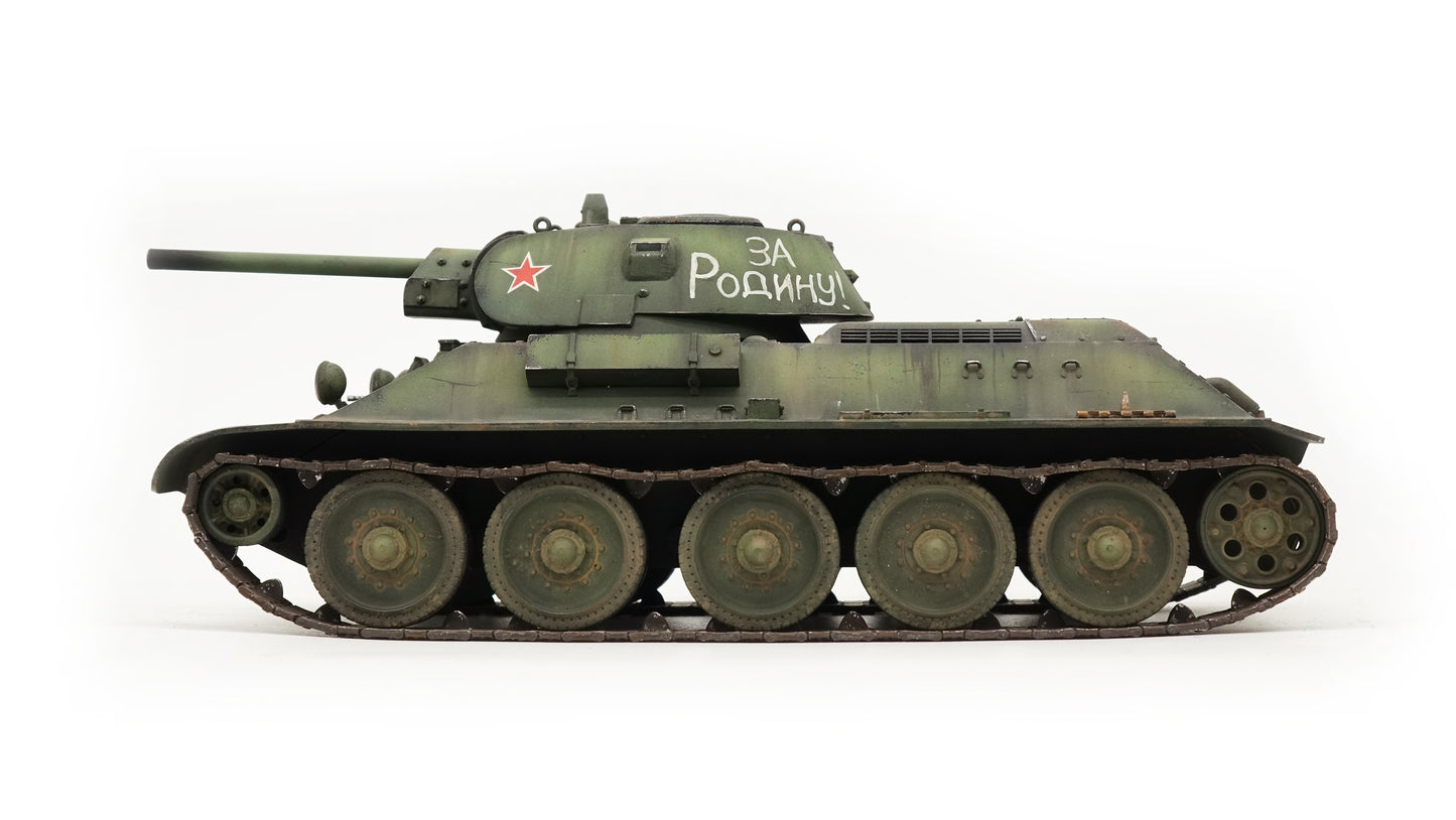 [Available] TankWorkshop 1/30 Ready-made Model USSR T-34-76 Medium Tank [Green] Paint