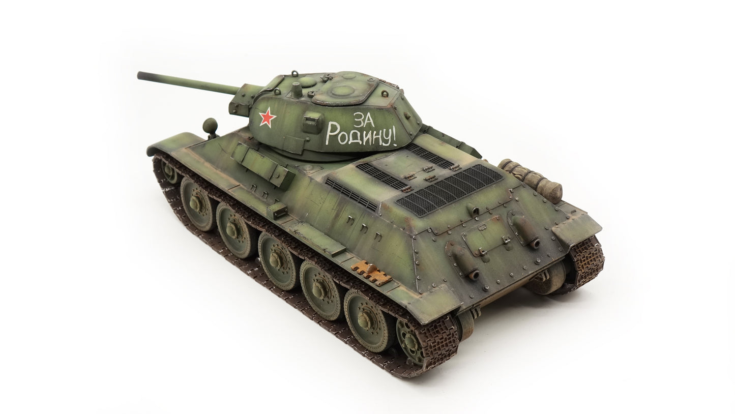 [Available] TankWorkshop 1/30 Ready-made Model USSR T-34-76 Medium Tank [Green] Paint