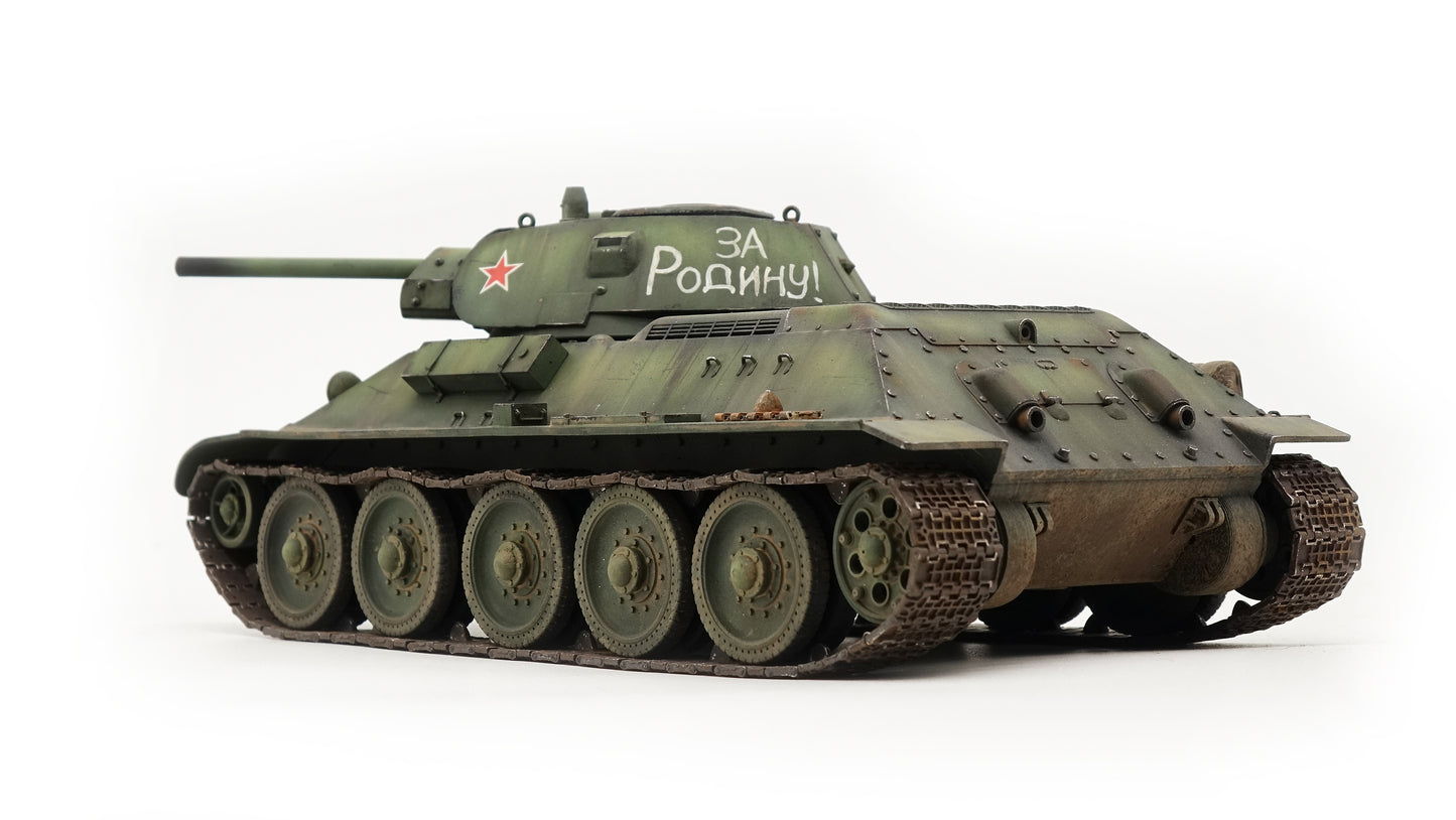 [Available] TankWorkshop 1/30 Ready-made Model USSR T-34-76 Medium Tank [Green] Paint