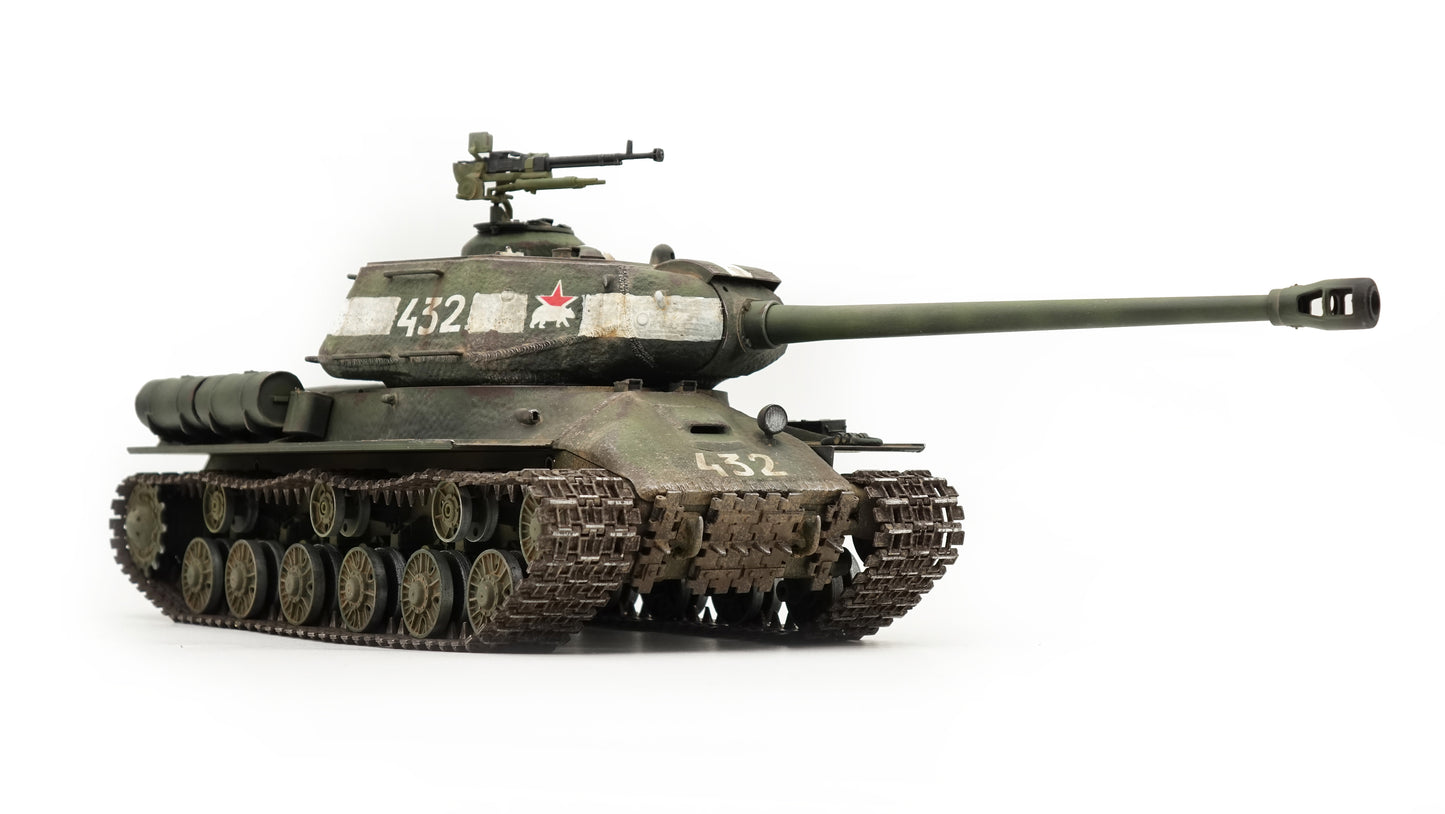 30020[Launch.Jan.2025] Metal 1/30 Ready-made Model Russian IS-2 Heavy Tank [432] Camouflage
