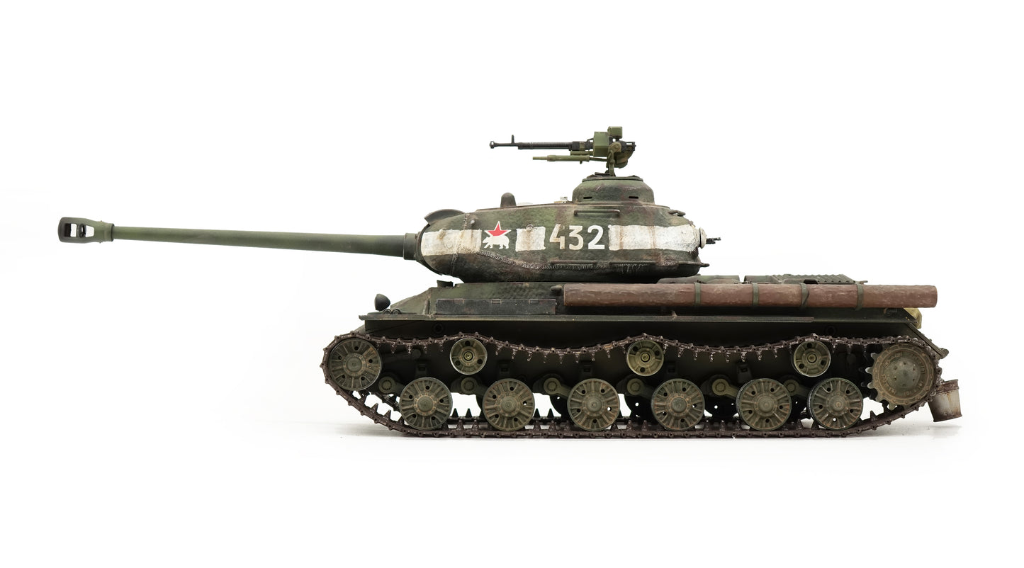 30020[Launch.Jan.2025] Metal 1/30 Ready-made Model Russian IS-2 Heavy Tank [432] Camouflage