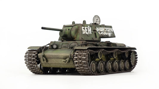 30022[Launch.Aug.2025] Metal 1/30 Ready-made Model Russian KV-1E Heavy Tank