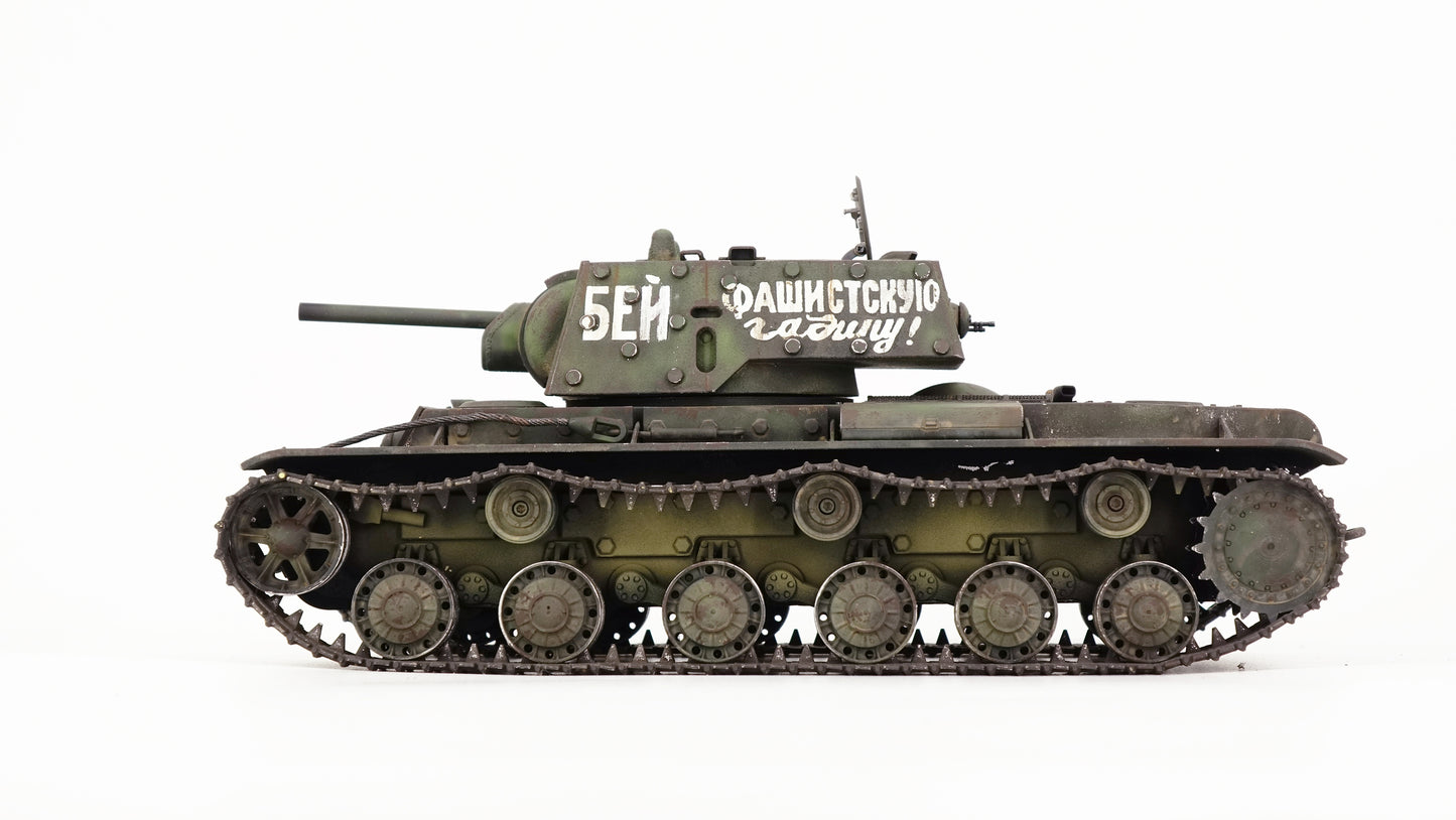 30022[Launch.Aug.2025] Metal 1/30 Ready-made Model Russian KV-1E Heavy Tank