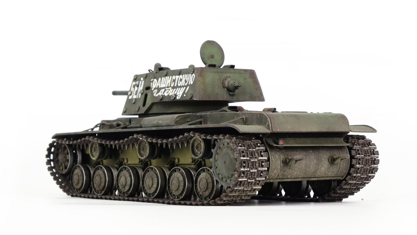 30022[Launch.Aug.2025] Metal 1/30 Ready-made Model Russian KV-1E Heavy Tank