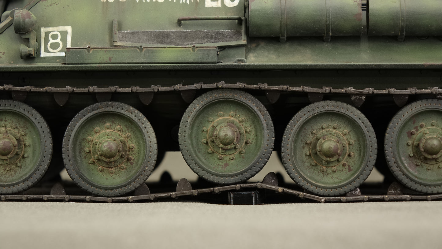 30024[Launch.Dec.2025] Metal 1/30 Ready-made Model Russian SU-100 Tank Destroyer [23] Camouflage