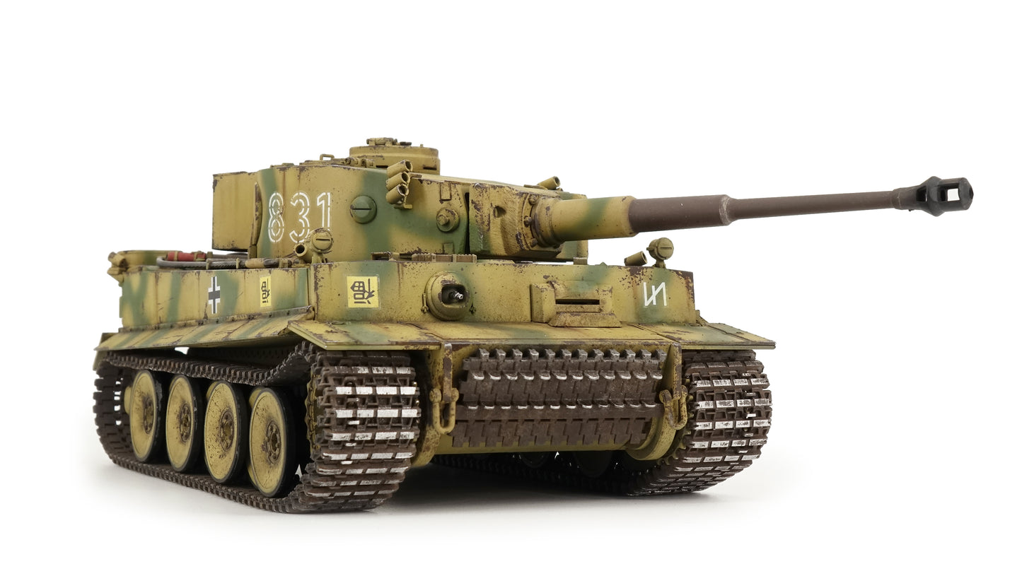 30025[Launch.Jan.2026] Metal 1/30 Ready-made Model Germany “Tiger” Heavy Tank [831 "FU"] Camouflage