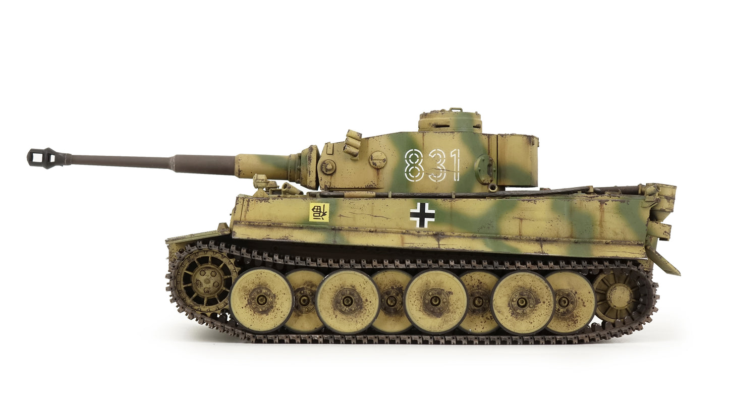 30025[Launch.Jan.2026] Metal 1/30 Ready-made Model Germany “Tiger” Heavy Tank [831 "FU"] Camouflage