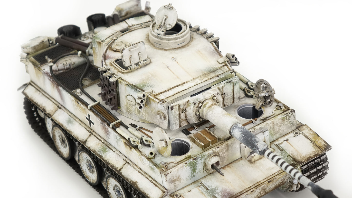 30026[Launch.Jun.2026] Metal 1/30 Ready-made Model Germany “Tiger” Heavy Tank [S04] Camouflage