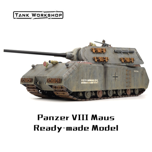 [Sold Out] TankWorkshop 1/30 Ready-made Model Germany “Maus” Super Heavy Tank [Grey] Paint