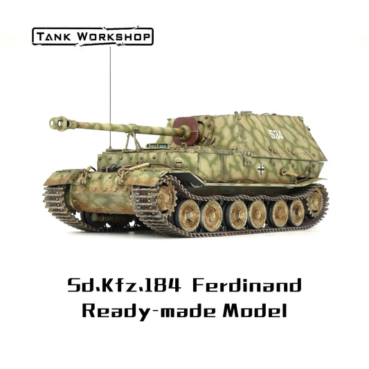 [Sold Out] TankWorkshop 1/30 Ready-made Model Germany "Ferdinand" Tank Destroyer [Battle of Kursk] Camouflage