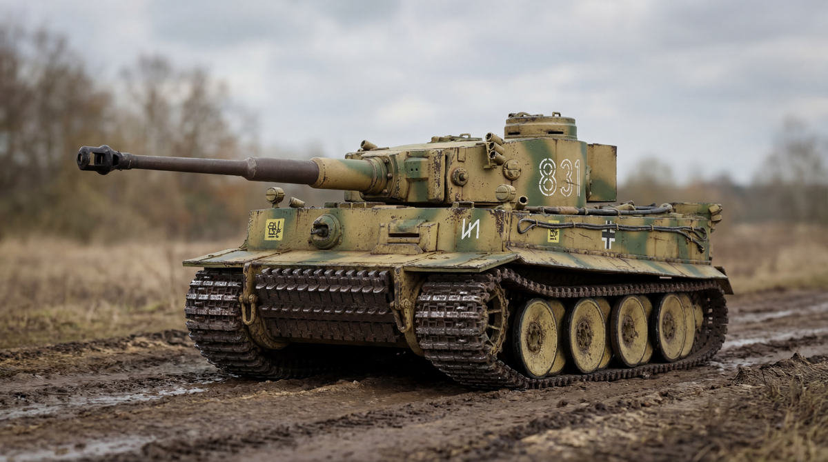 German "Tiger" Heavy Tank Early-production [No.831 "FU"]