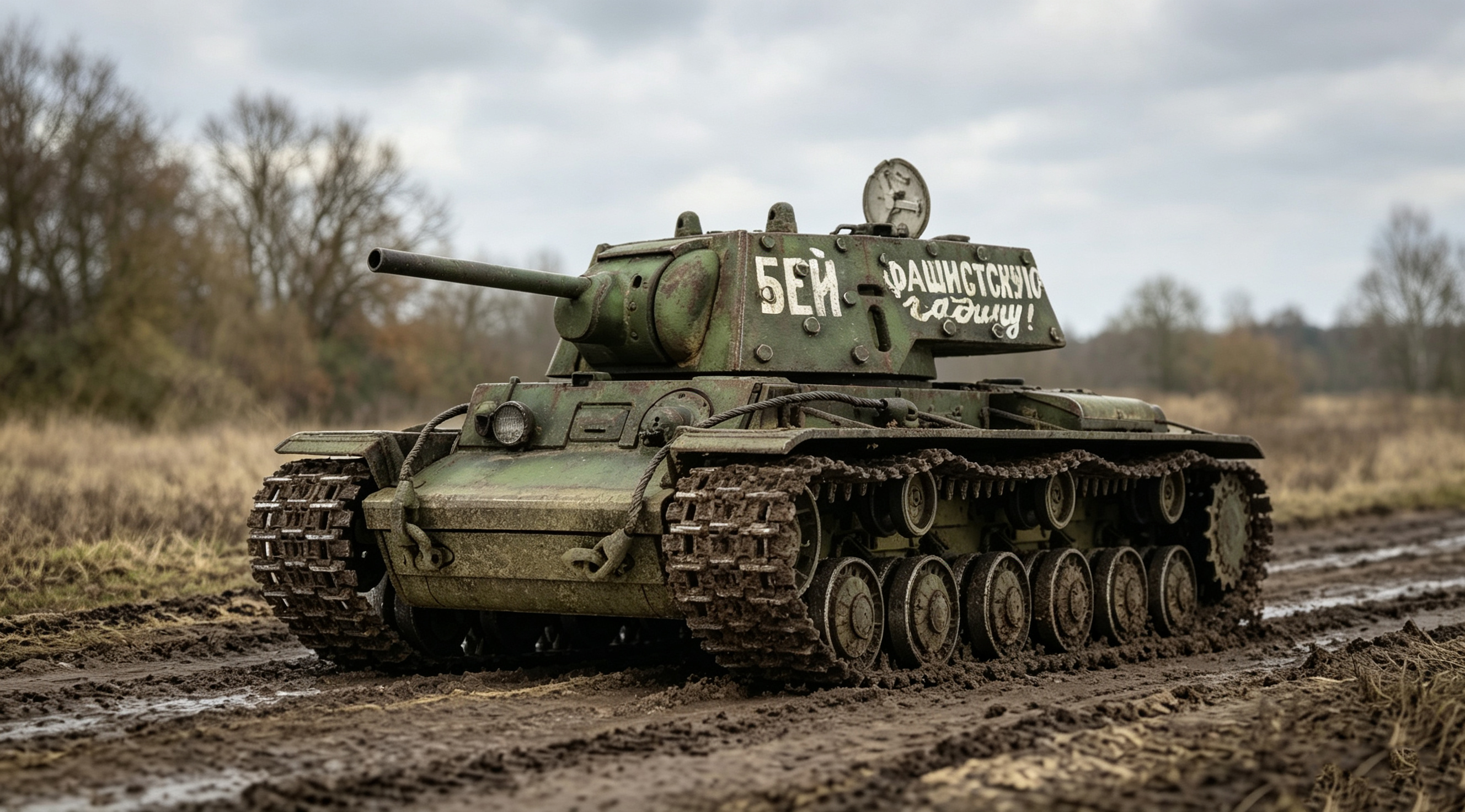 Russia KV-1E Heavy Tank