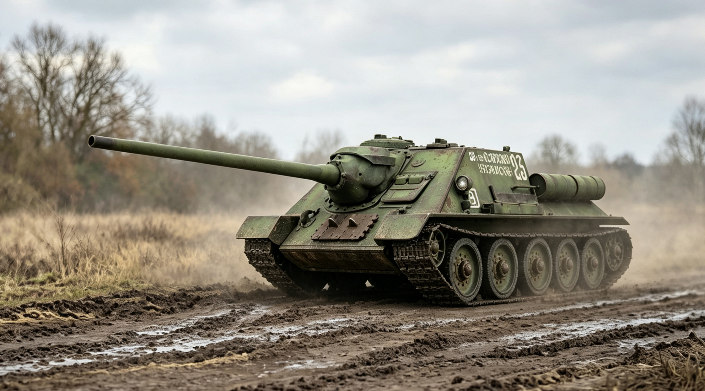 Russia SU-100 Tank Destroyer [No.23]